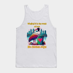 valentine bin chicken Tank Top